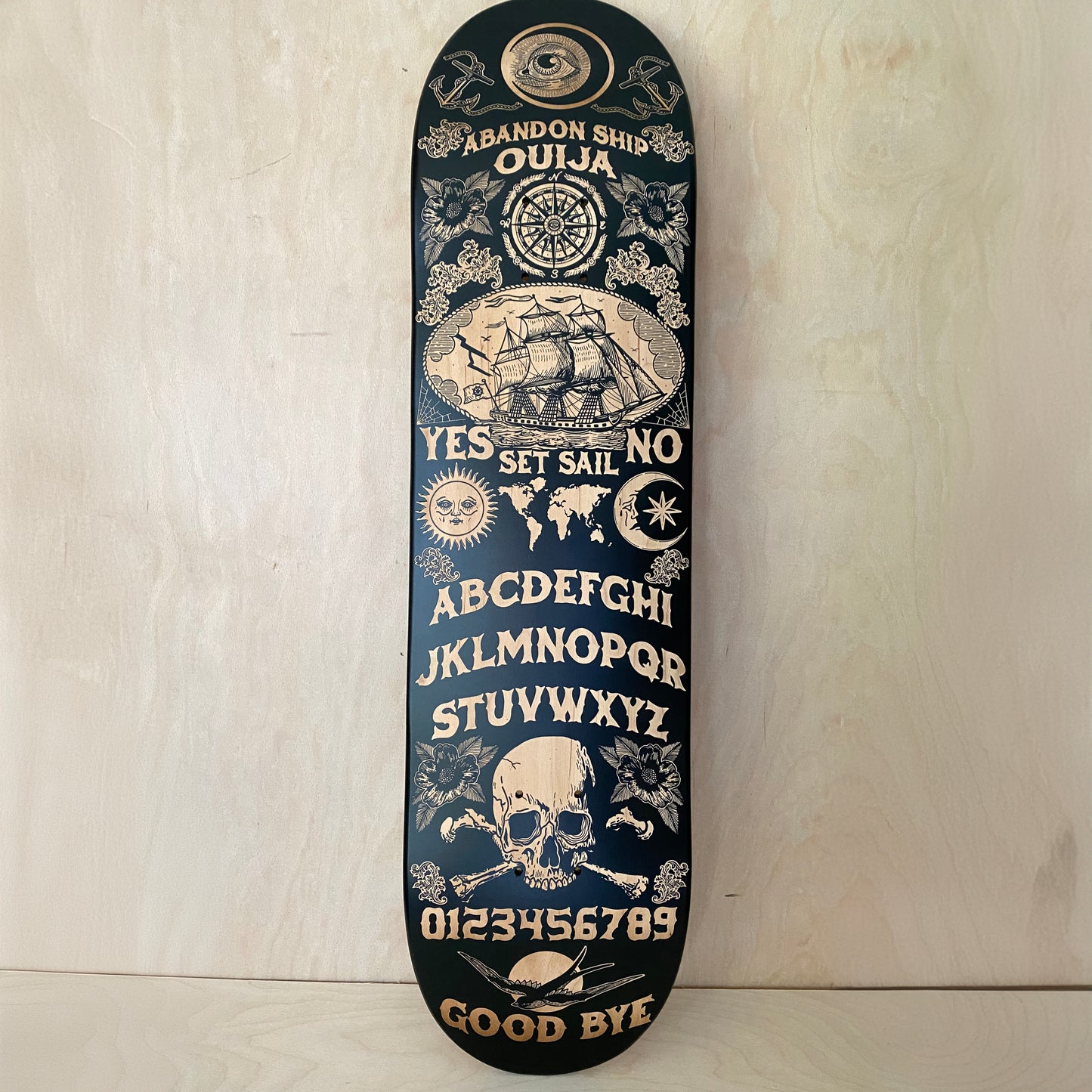 Abandon Ship Ouija Skate Deck (Richie Disaster)