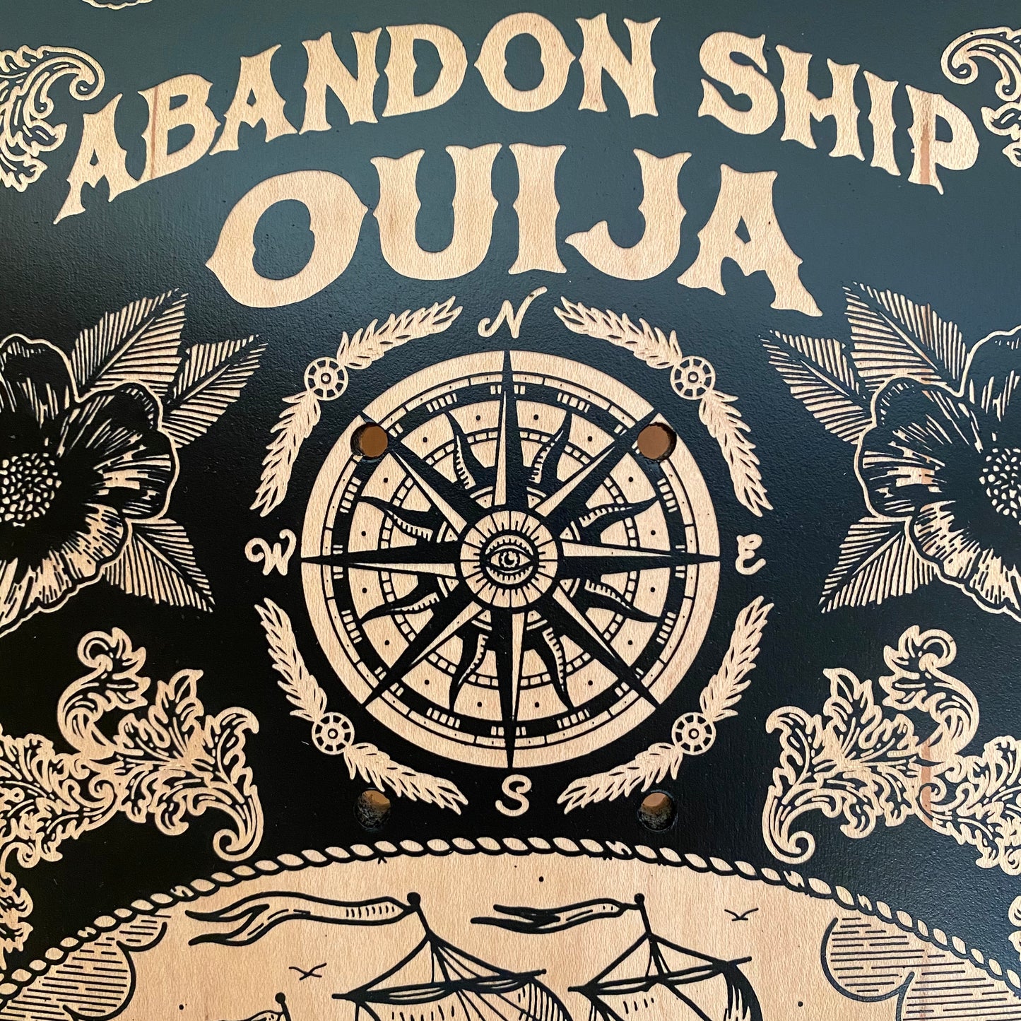 Abandon Ship Ouija Skate Deck (Richie Disaster)