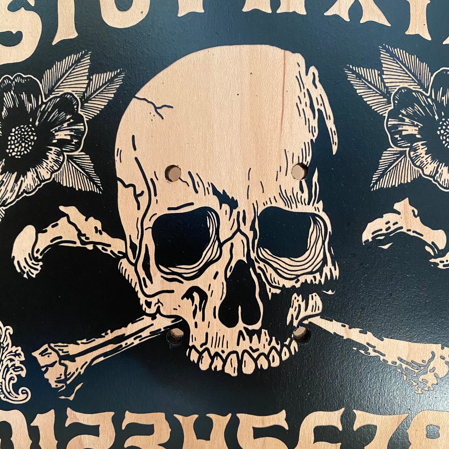 Abandon Ship Ouija Skate Deck (Richie Disaster)