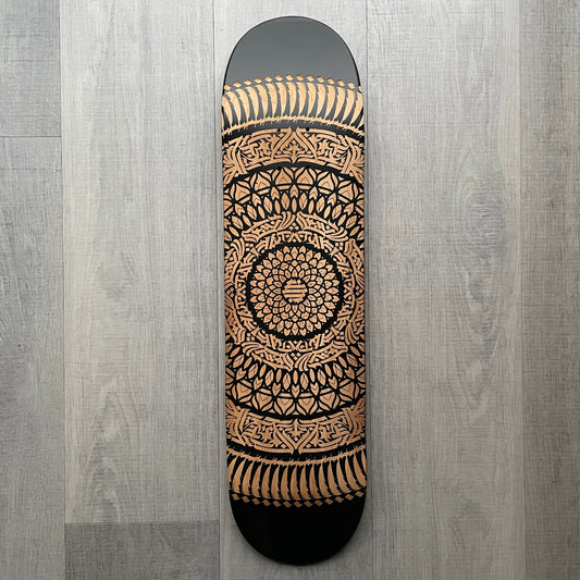 Script Mandala Skate Deck (Bintt)